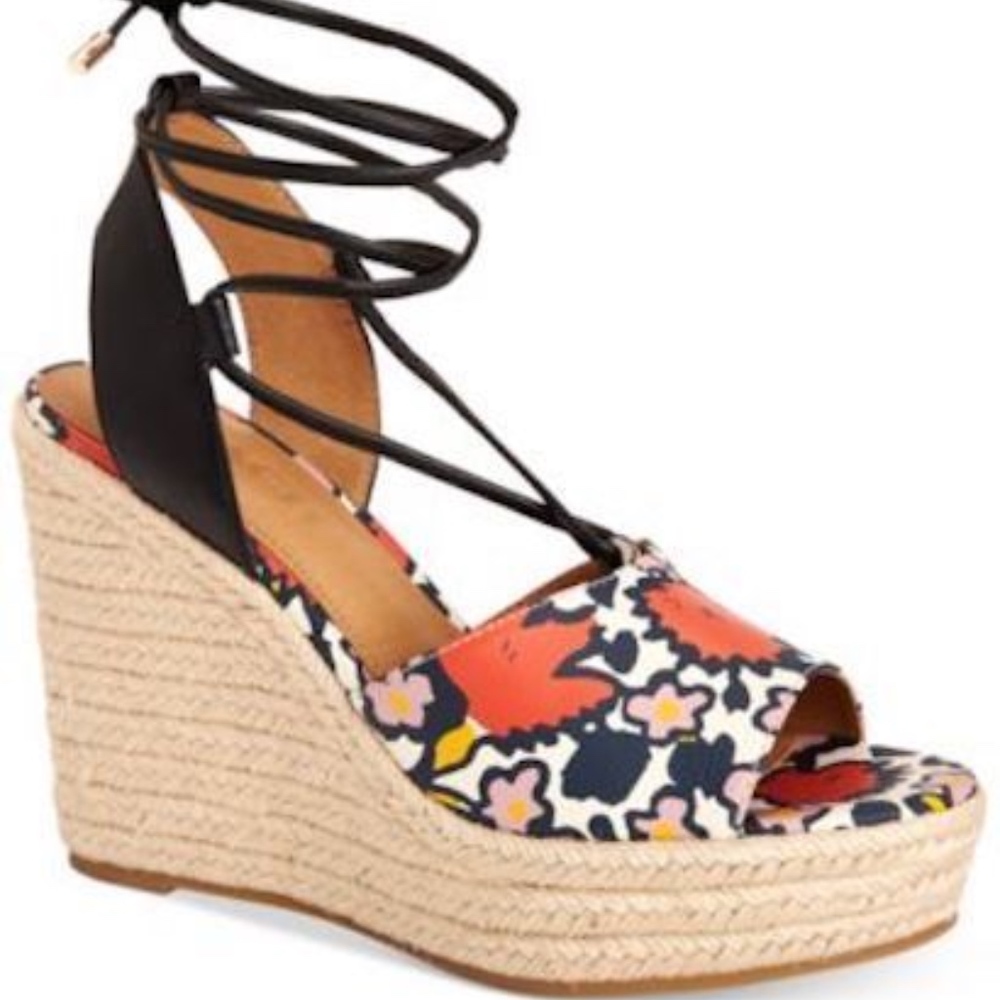 New COACH Lace Up Dana Espadrilles